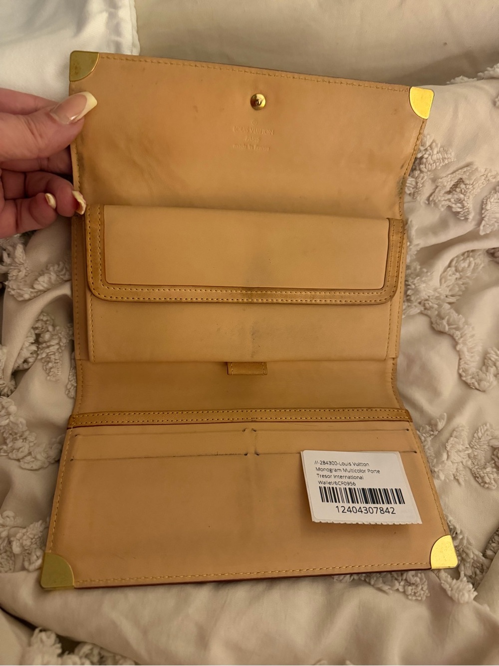Louis Vuitton Black Multicolor Monogram Continental Wallet with Brown Trim - Picture 2 of 2